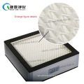 Aluminum Frame Glassfiber Deep-Pleated HEPA Filter for Ventilation System